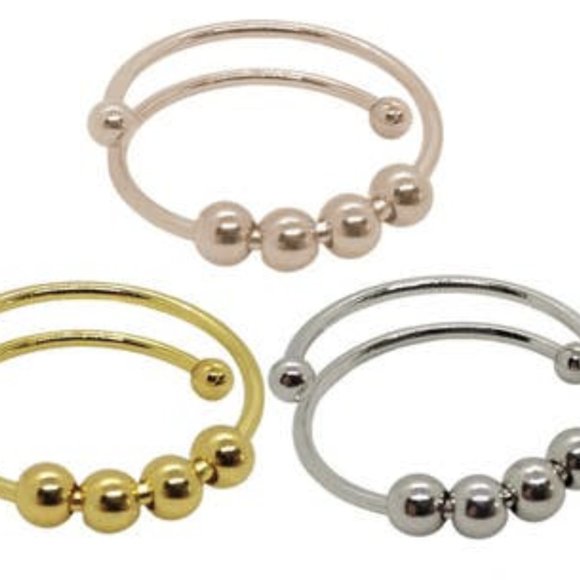Adjustable Fidget Rings - Picture 1 of 4